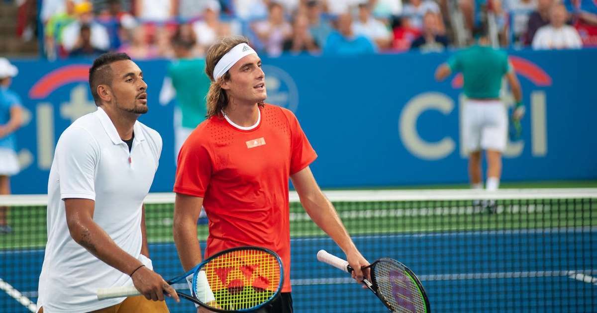 Tsitsipas Gifts Kyrgios by Asking Fans to Call Him
