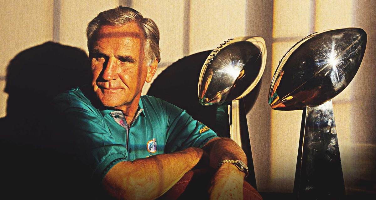 NFL Coach Shula Died on Monday at 90 Years of Age