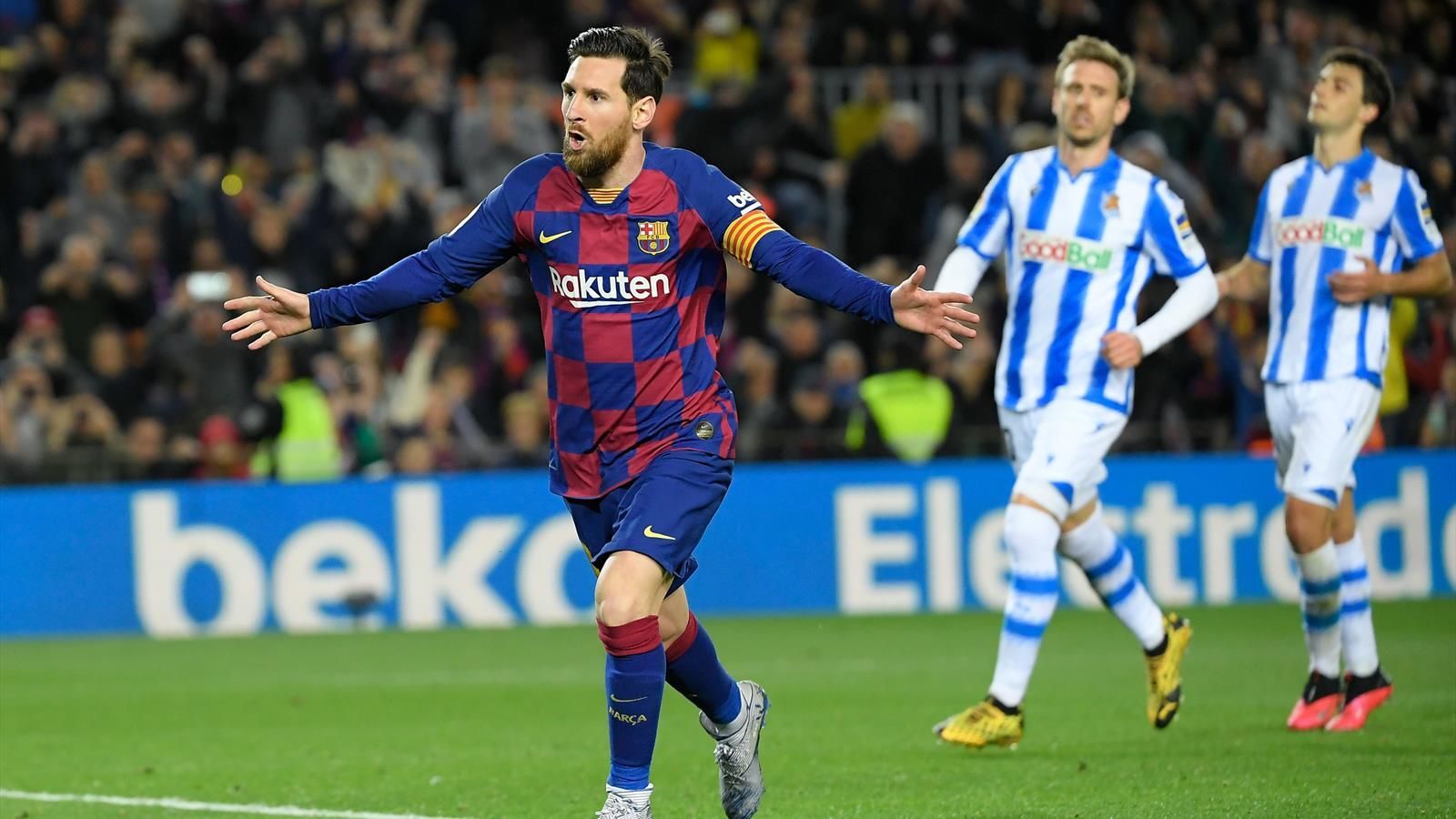 Braithwaite on Playing Alongside Messi at Camp Nou