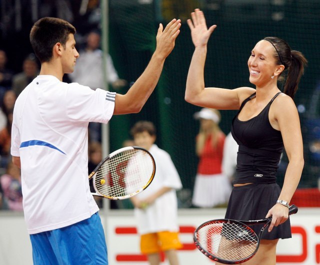 Novak Djokovic and Jelena Jankovic to play together