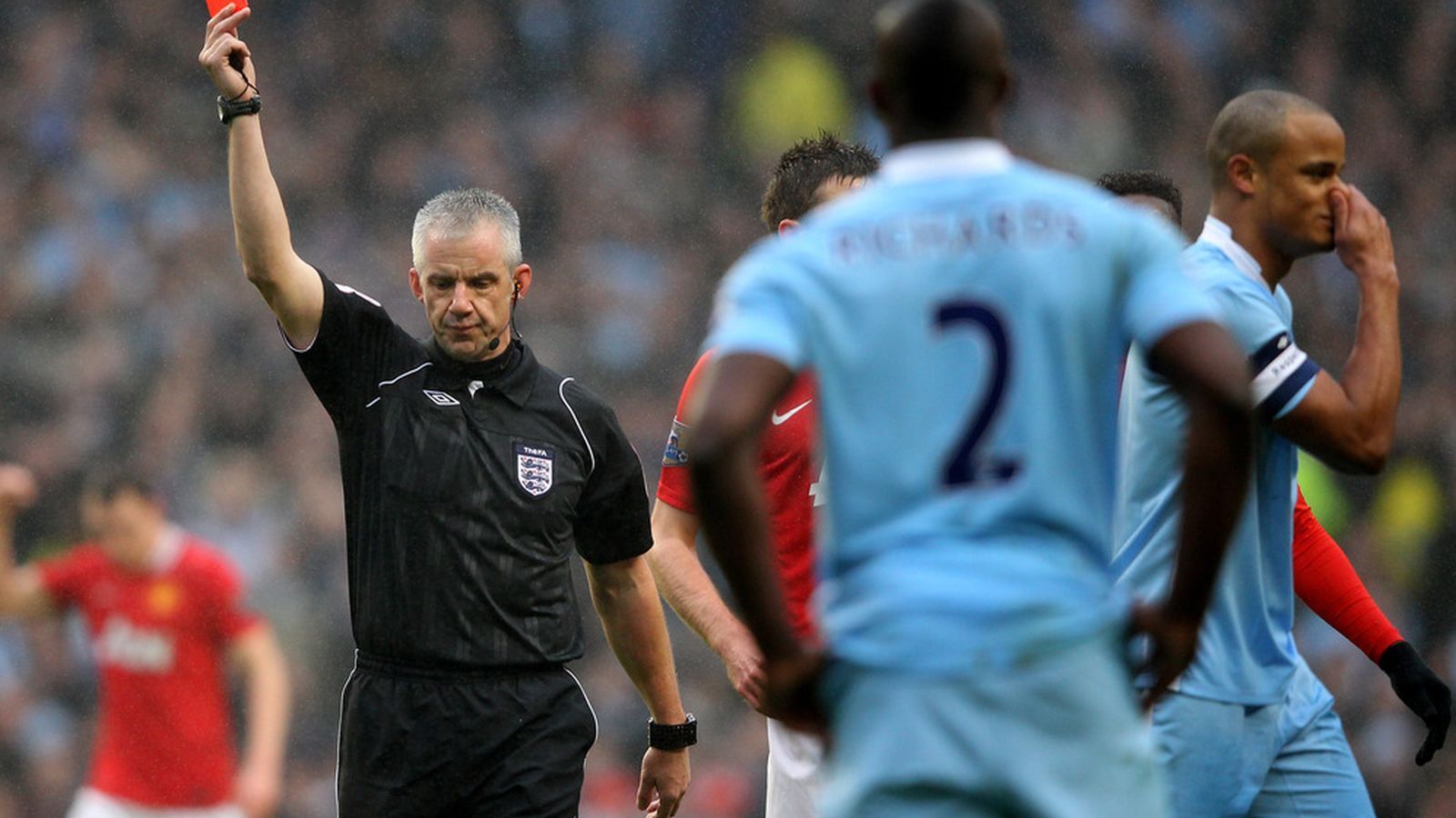 EPL Referees Asked by FIFA to Not Show Yellow Cards to Spitting Players