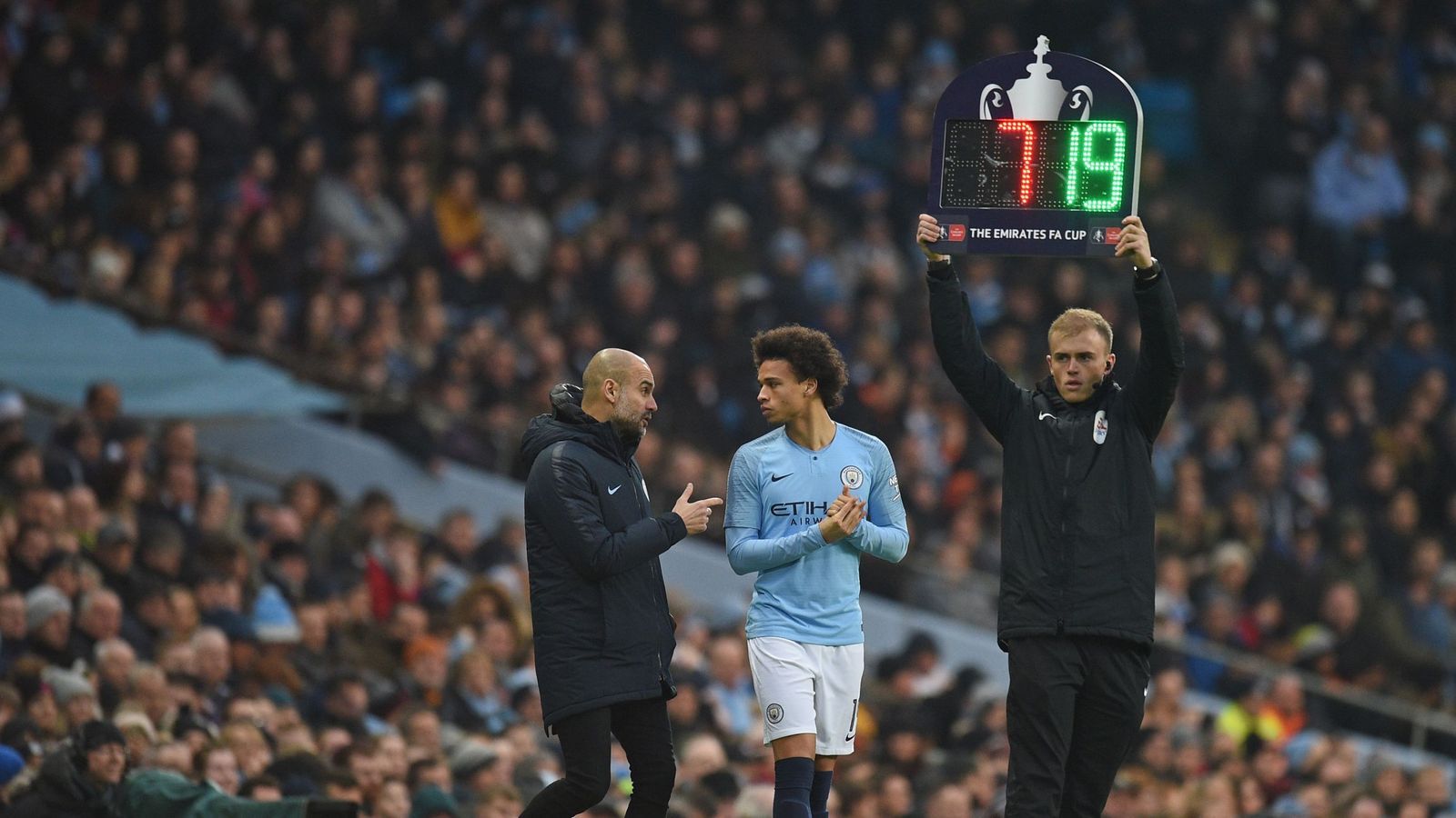 Guardiola Says Leroy Sane Remains Unwilling to Renew His Deal with Man City