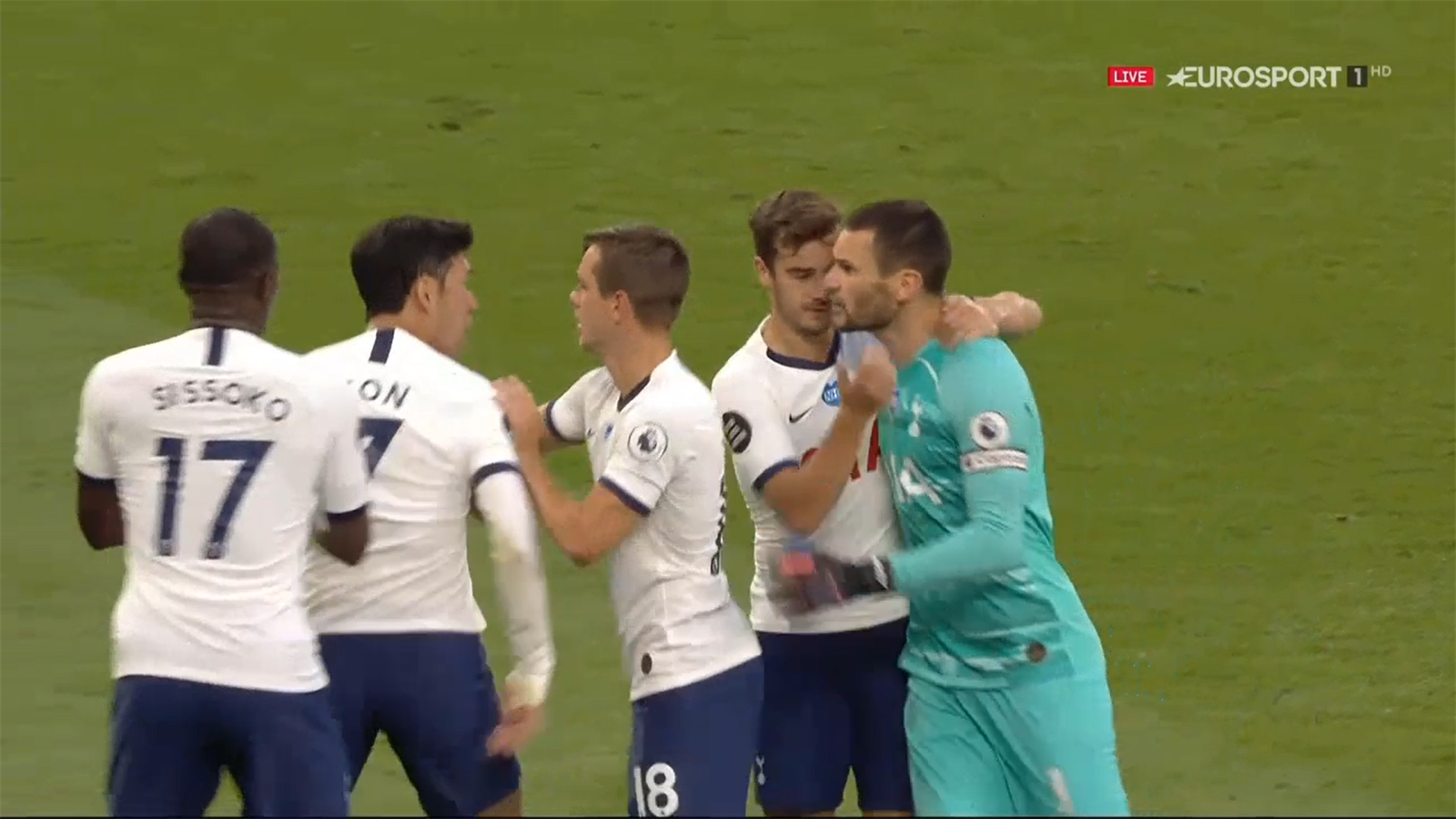 Tottenham Wins by a Margin against Everton with the Captain in a Mess