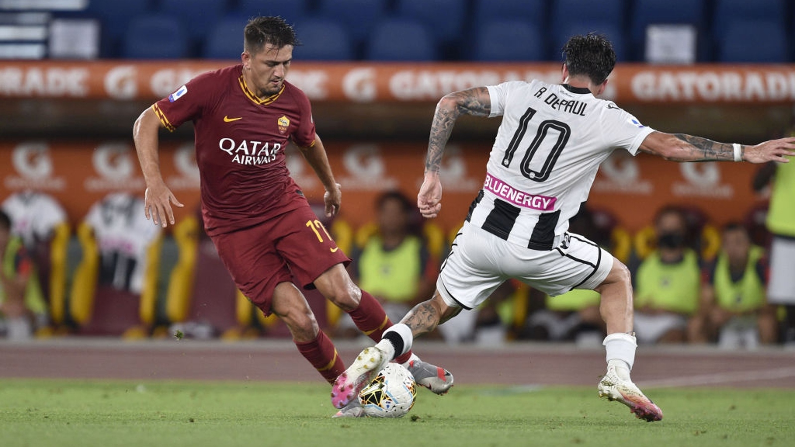 Roma Beaten Because of Two Goals by Lasagna and Nestorovski from Udinese