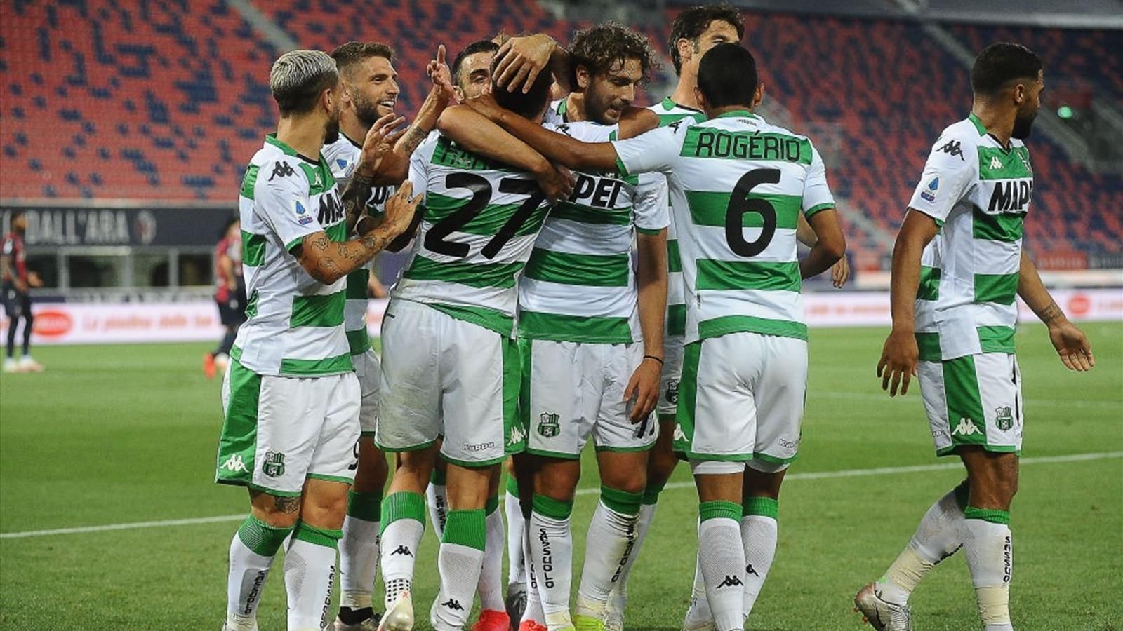 Sassuolo Defeats Bologna at an Away Match of the Emilia-Romagna Derby