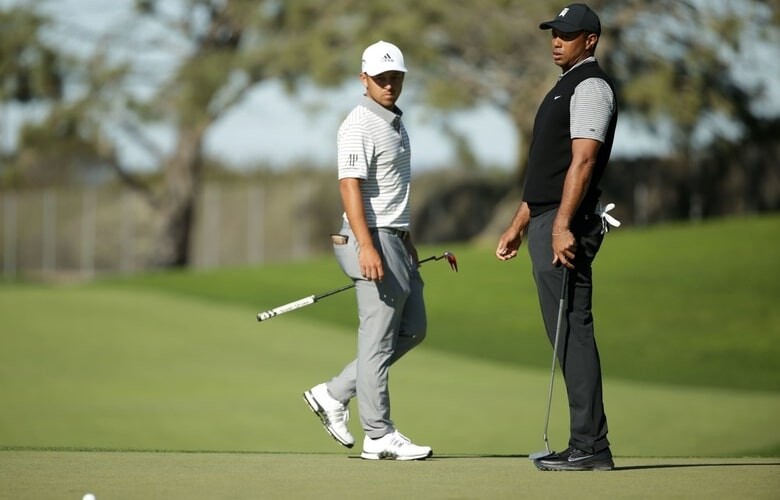 Golf News: Tiger Woods struggles to a 77 as Xander Schauffele takes the lead at Adare Manor