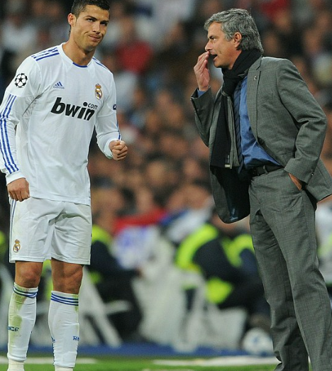 Ronaldo’s dissatisfaction with his coach might pull Mourinho