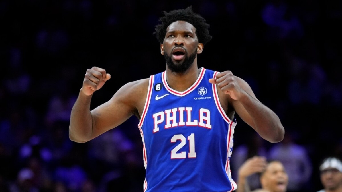 For the first time in his career, Joel Embiid was awarded NBA MVP