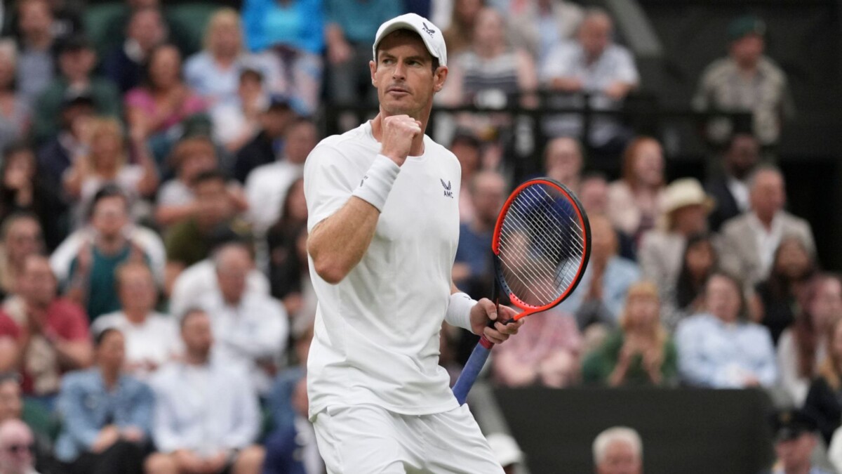 Wimbledon: Andy Murray performs in front of the Princess