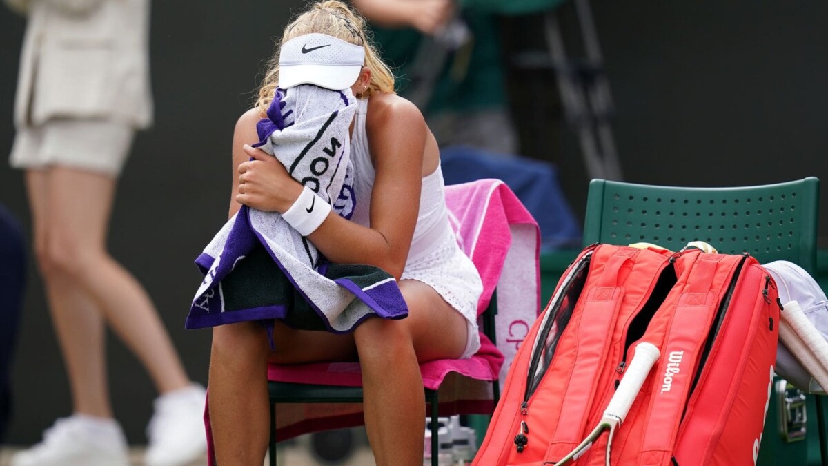 Wimbledon fined Mirra Andreeva $8,000 for her actions