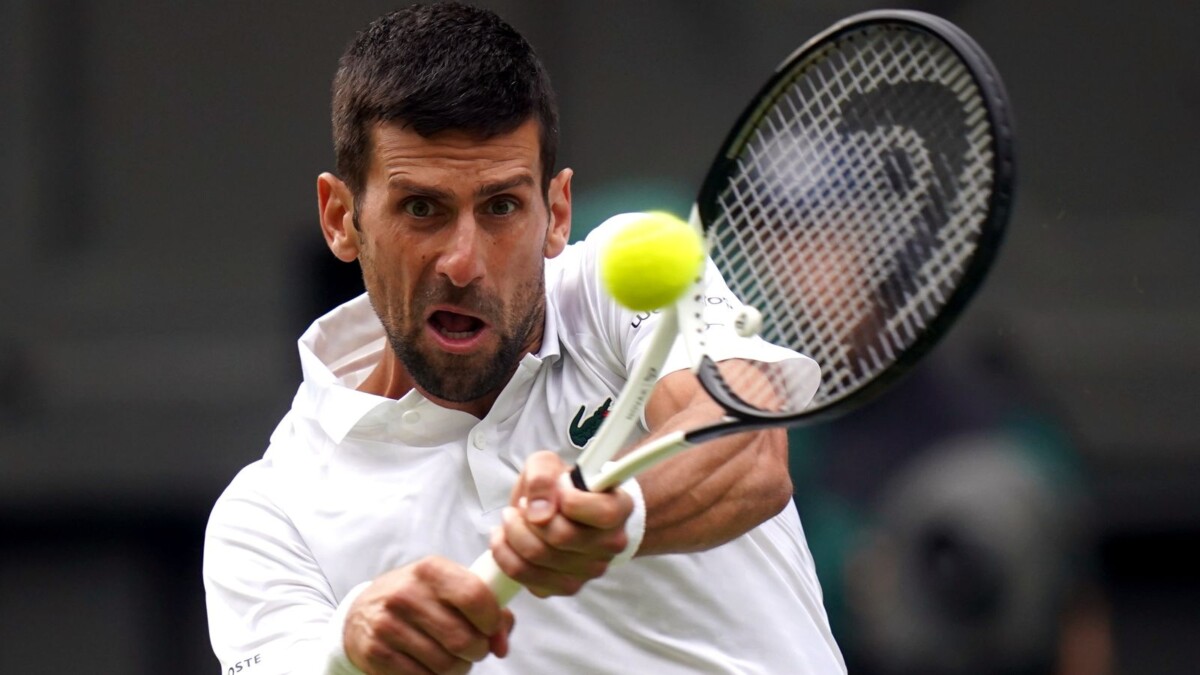 Wimbledon: Andrey Rublev is crushed by Novak Djokovic